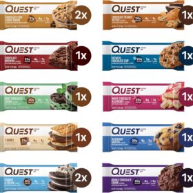 Quest Nutrition Ultimate Variety Pack Protein Bars - High Protein, Low Carb, Keto Friendly, Gluten Free, 12 Count