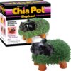 Chia Pet Elephant with Seed Pack - Handmade Pottery Planter, Easy to Grow DIY Kit, Novelty Home Decor & Gift