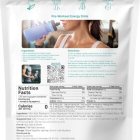 MicroIngredients Premium Electrolyte Powder - 1000mg Potassium, Coconut Water & Real Lemon Juice - 2lb Powder (139 Servings) - Keto, Sugar-Free, Non-GMO Hydration Support