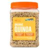 BetterBody Foods Organic Quinoa – 3 lb Bulk Whole Grain, Non-GMO, Gluten-Free, High Protein Rice Alternative