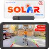 AUTO-VOX Solar 4 Wireless Backup Camera Kit with 5&rdquo; 1080P Monitor | 5000mAh Battery, DIY No-Wiring Installation, IP69 Waterproof for Trucks, SUVs, and Trailers