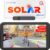 AUTO-VOX Solar 4 Wireless Backup Camera Kit with 5&rdquo; 1080P Monitor | 5000mAh Battery, DIY No-Wiring Installation, IP69 Waterproof for Trucks, SUVs, and Trailers