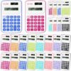 Treela 30-Pack Pocket Calculators for Classroom and Office – Mini Handheld 8-Digit Basic Calculators (Mixed Colors)