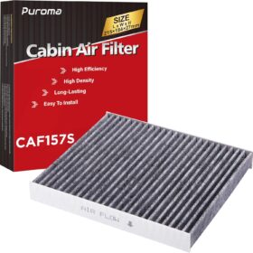 Puroma Premium Cabin Air Filter with Activated Carbon - Compatible with Toyota, Lexus, Mazda & Subaru