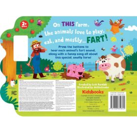 The Funny Farting Farm: Interactive Sound Book for Toddlers with Silly Animal Noises & Song - Ages 2+