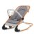 Dream On Me Rock On Me 2-in-1 Baby Rocker & Stationary Seat – Portable Infant Bouncer with Soothing Vibration, Music, Toy Bar & Compact Fold – Grey