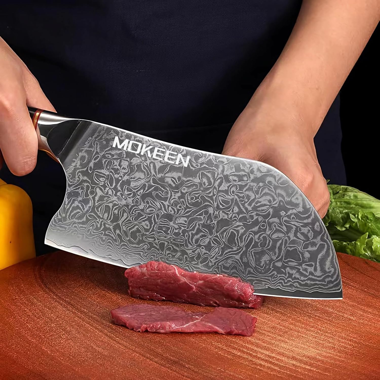 7-Inch Damascus Steel Chef Knife – 67-Layer VG10 Japanese Cleaver with G10 Handle & Gift Box