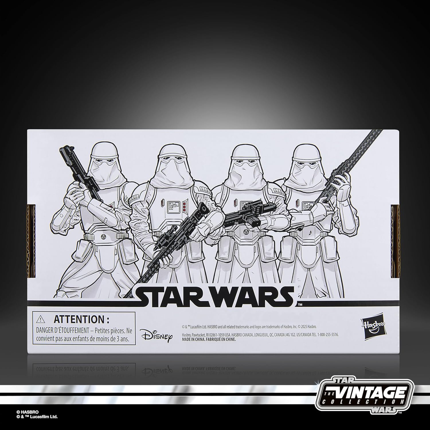 Star Wars The Vintage Collection Snowtrooper 4-Pack - 3.75-Inch Scale Empire Strikes Back Action Figures
