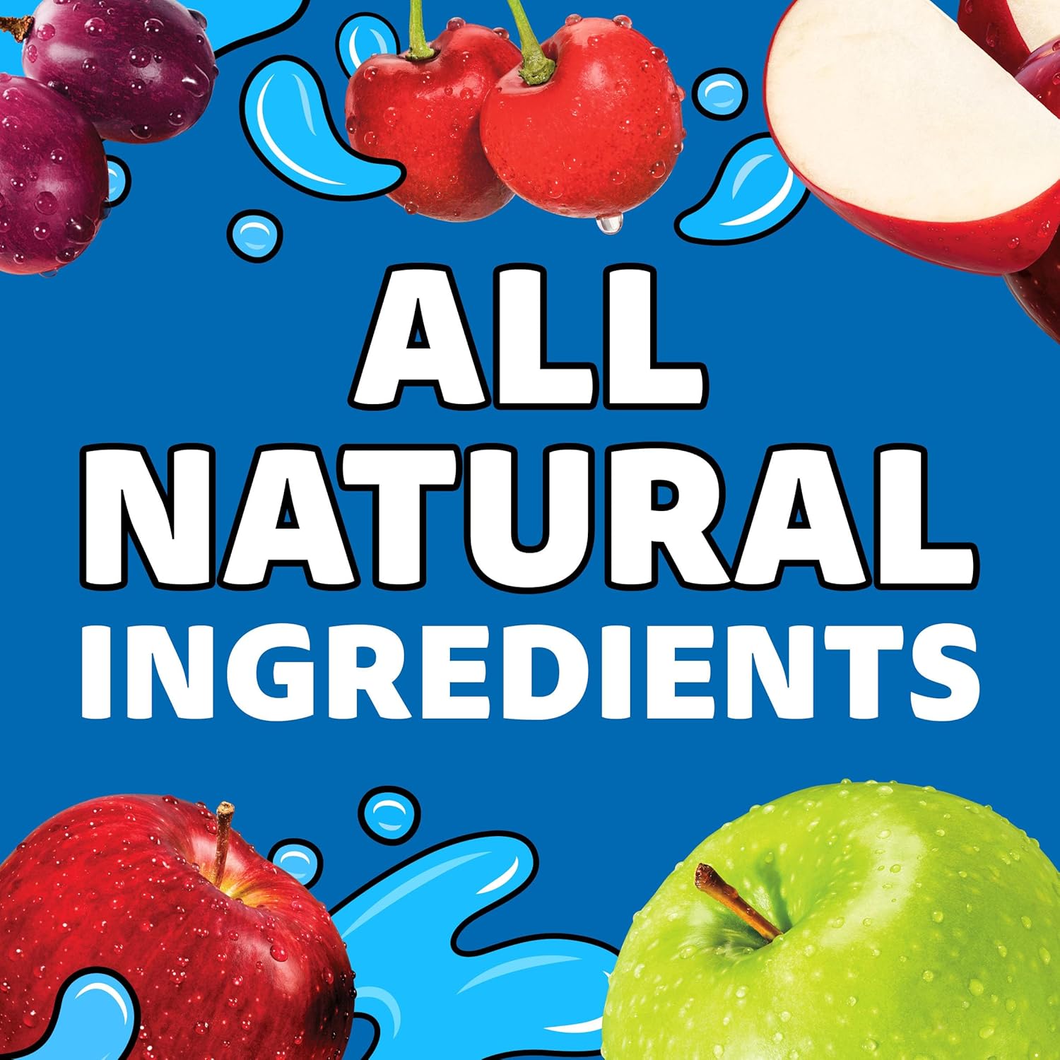 Capri Sun 100% Juice Fruit Punch Blend - No Added Sugar, 6 Fl Oz Pouches (Pack of 40, 4 Boxes of 10) - All Natural Ingredients, Perfect for Kids & On-The-Go