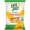 Late July Organic Tortilla Chips, Sea Salt, 10.1 Oz Bag (Pack of 1) – Restaurant Style, Non-GMO, Gluten Free & Vegan Snack