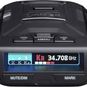Uniden R3 Extreme Long Range Radar and Laser Detector with Built-in GPS, Red Light and Speed Camera Alerts, Multi-Color OLED Display