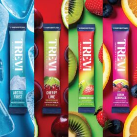 TREVI Sugar Free Hydration Powder - Electrolyte Drink Mix Variety Pack (28 Ct) - 3x Electrolytes, Zero Sugar, Pink Himalayan Salt - Cherry Lime, Strawberry Kiwi, Berry Lemonade, Arctic Frost