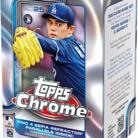 2025 Topps Chrome Baseball Value Box - Factory Sealed Hobby Box - 7 Packs