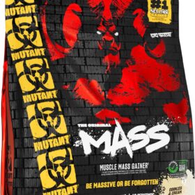 Mutant Mass Weight Gainer Protein Powder | 1100 Calories & 56g Protein for Muscle Building & Bulking | 3-Source Protein Blend with Whole Food Carbs | Cookies & Cream | 5 Lb