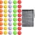 40-Pack Foam Golf Practice Balls – Limited Flight, Soft PU Rubber Training Balls for Indoor & Outdoor Backyard Practice with Mesh Bag