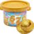 CRA-Z-Art Cra-Z-Slimy 67 Slime Bucket - 24 oz Gold Glitter Premade Slime, Stress Relief & Sensory Toy for Kids Ages 6+