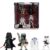Jada Toys Star Wars Metalfigs 4-Pack | 2.5-Inch Die-Cast Figure Set | Darth Vader, Stormtrooper, R2-D2, Boba Fett