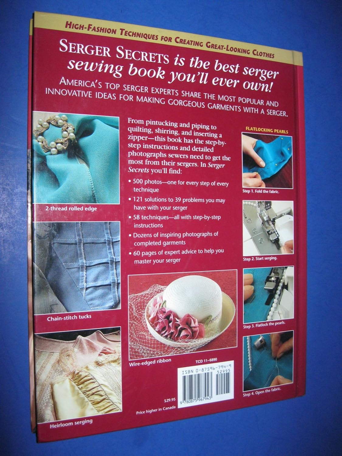 Serger Secrets: High-Fashion Techniques for Creating Great-Looking Clothes (Rodale Sewing Book)