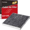 Puroma Premium Cabin Air Filter with Activated Carbon - Compatible with Honda & Acura (Civic, CR-V, Odyssey, ILX, MDX, RDX, Accord) - Replaces CP134, CF10134, AT134