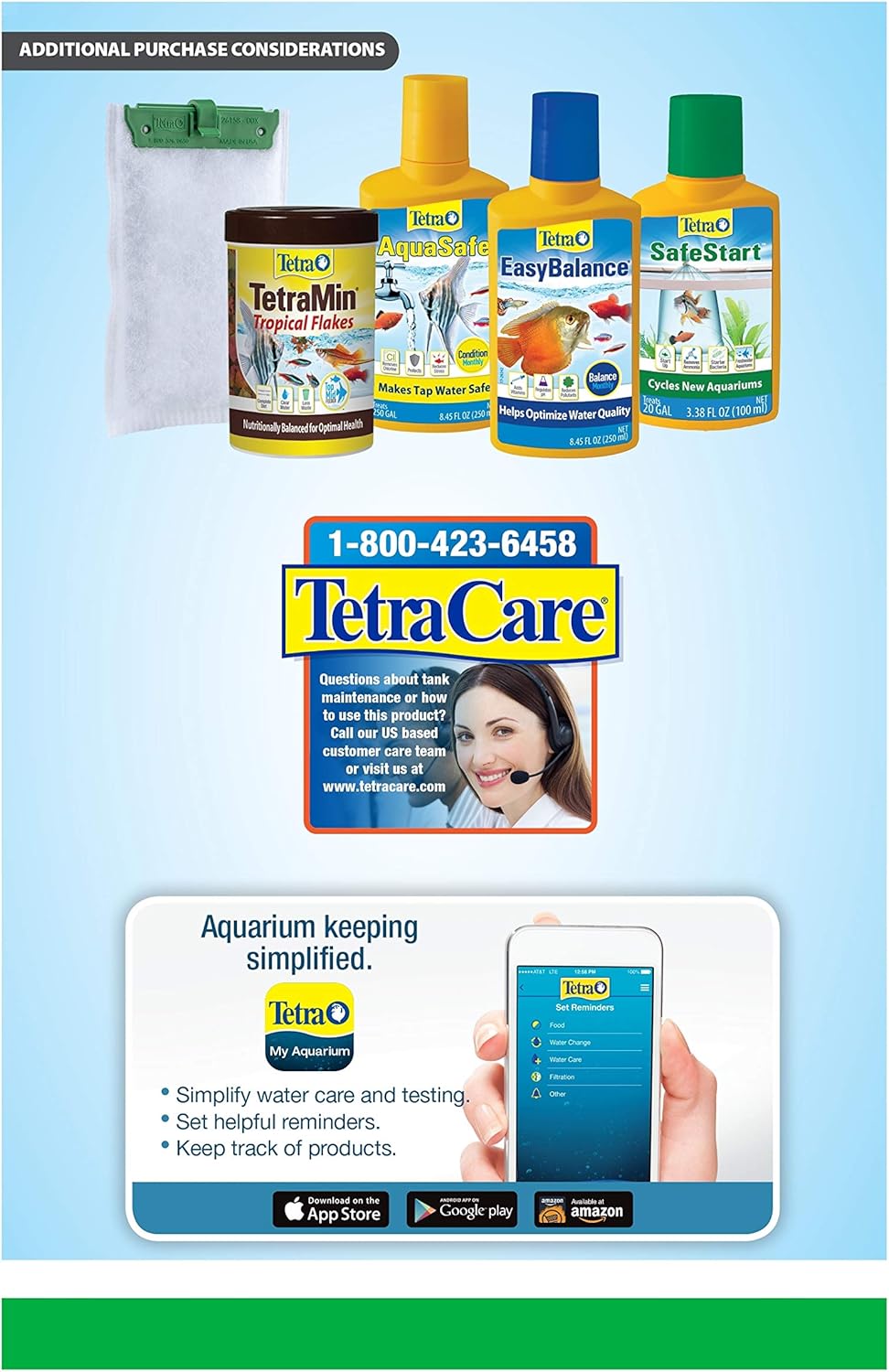 Tetra Whisper IQ Power Filter – 10 Gallon, 105 GPH, with Stay Clean Technology & Quiet Submerged Motor