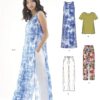 New Look UN6566A Misses' Tunic Top & Pull-On Pants Sewing Pattern Kit (Sizes A: 8-10-12-14-16-18)