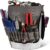 McGuire-Nicholas Heavy Duty 600D Bucket Tool Organizer | 36-Pocket Storage Caddy for 5 Gallon Buckets | Foldable Design for Long & Short Handled Tools