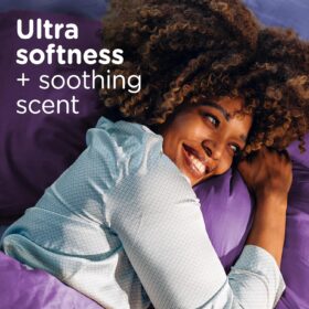 Downy Ultra Fabric Softener, Calm (Lavender & Vanilla Bean), 56 fl oz Bottle - Long-Lasting Softness & Scent for 83 Loads