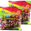Zaza Bulk Chewy Fruit Candy - Individually Wrapped Kosher Sweets for Halloween, Parties, and Office Receptions