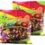 Zaza Bulk Chewy Fruit Candy - Individually Wrapped Kosher Sweets for Halloween, Parties, and Office Receptions