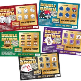Laughing Smith Fake Winning Scratch Off Tickets – 5 Realistic Casino Prank Gag Cards for Party Games & Adult Jokes