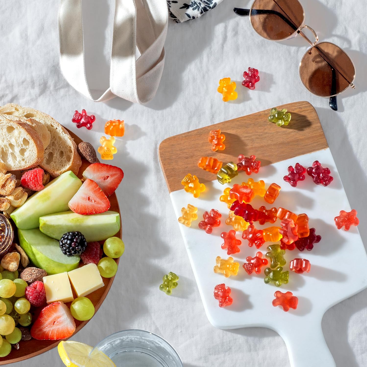 Black Forest Gummy Bears - 5 lb Bulk Bag of Soft & Juicy Candy with Real Fruit Juice