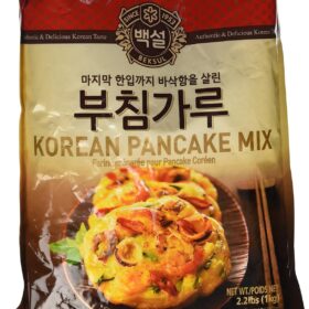 Beksul Korean Pancake Mix (Buchimgaru) – 2.2 Lb – Crispy Batter for Pajeon, Kimchi Jeon & Seafood Pancakes – Premium Baking Flour