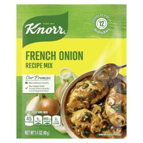 Knorr French Onion Recipe Mix & Soup Blend – 1.4 oz Pack – Pantry Essential for Savory Soups, Sauces, Dips & Seasoning – No Artificial Flavors