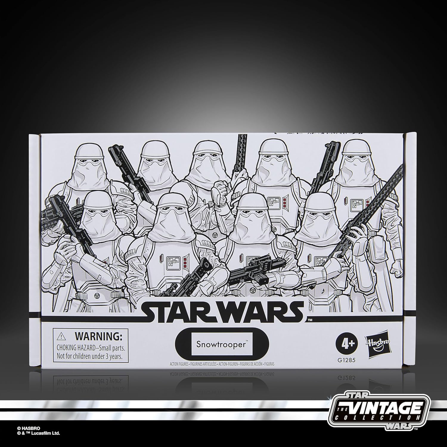 Star Wars The Vintage Collection Snowtrooper 4-Pack - 3.75-Inch Scale Empire Strikes Back Action Figures