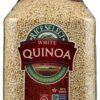 RiceSelect White Quinoa – 22 oz Jar | Premium Gluten-Free Ancient Grain, Non-GMO Project Verified & Kosher (Pack of 1)