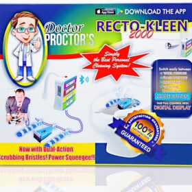 Prank Gift Boxes - Dr. Proctor's Recto-Kleen 2000 - Hilarious Fake Gag Box for Pranks & Funny Gifts - Large 11.5 inch Reusable Prank Package