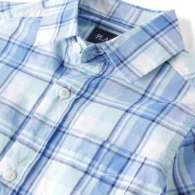 The Children's Place Big Boys' Long Sleeve Poplin Button-Down Shirt - Classic Uniform & Casual Wear