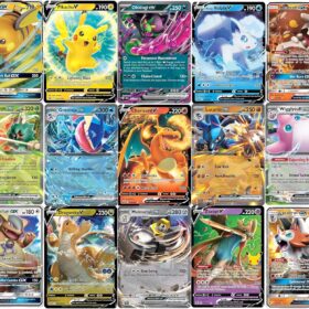 5 Pokémon Ultra Rare Card Lot - Assorted V, GX, & ex Cards - No Duplicates Guaranteed