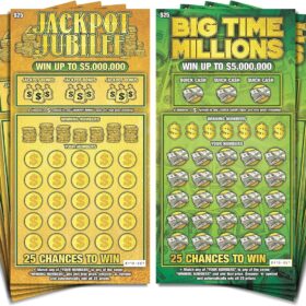 Larkmo Prank Lottery Tickets - The Ultimate Realistic Scratch-Off Gag Gift Set (8-Pack) | Practical Joke Toys for Adults & Friends