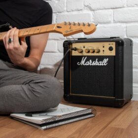 Marshall MG10G Guitar Combo Amplifier – 10-Watt Practice Amp with Built-In FX
