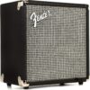 Fender Rumble 15 V3 Bass Guitar Amplifier – 15-Watt Combo Amp with 6" Speaker, Overdrive, and 3-Band EQ