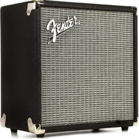Fender Rumble 15 V3 Bass Guitar Amplifier – 15-Watt Combo Amp with 6" Speaker, Overdrive, and 3-Band EQ