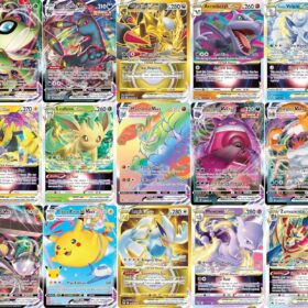 Pokémon TCG VMAX & VSTAR Mega Bundle - 5 Powerful Cards incl. Secret Rare