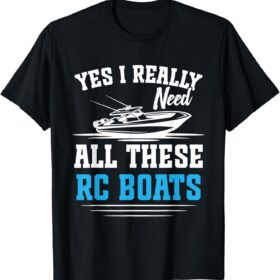 RC Captain Remote Control Boat Cruise Graphic T-Shirt