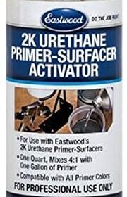 Eastwood 2K Urethane Catalyst Hardener - 32 oz Quart Clear | Professional Automotive Primer Hardener for Gray Epoxy | 4:1 Mix Ratio | OEM Quality Durable Finish