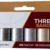 Madam Sew 8-Pack Cotton Thread Spools – 100% Natural Cotton Sewing Thread for Machine & Hand Stitching | Low-Lint, Strong All-Purpose Quilting & Fabric Thread – Sand & Stone Tones