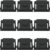 10PCS Camera Hot Shoe Dust Cover - Universal Plastic Protective Cap for DSLR Flash Mount, Compatible with Nikon Canon Sony Pentax (Black)