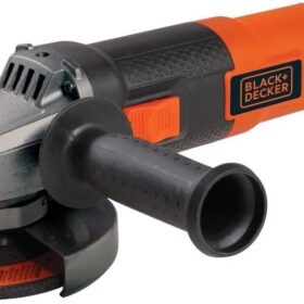 BLACK+DECKER 4-1/2 Inch Angle Grinder, 6.5 Amp Corded Power Tool with Side Handle - BDEG400