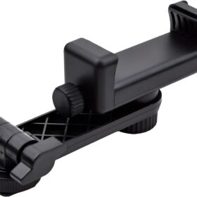 Heran 360° Rotatable Tripod Phone Mount - Universal Smartphone Adapter with Cold Shoe Compatible with iPhone Samsung DSLR Cameras