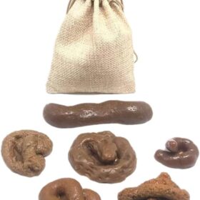 6-Pack Realistic Dog Poop Prank Props - Funny April Fools Day Gag Gift for Parties, Pranks and Mischief